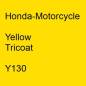 Preview: Honda-Motorcycle, Yellow Tricoat, Y130.